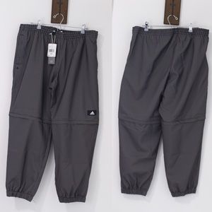 NEW Adidas Athleisure Pant and zippered Shorts 2XL
